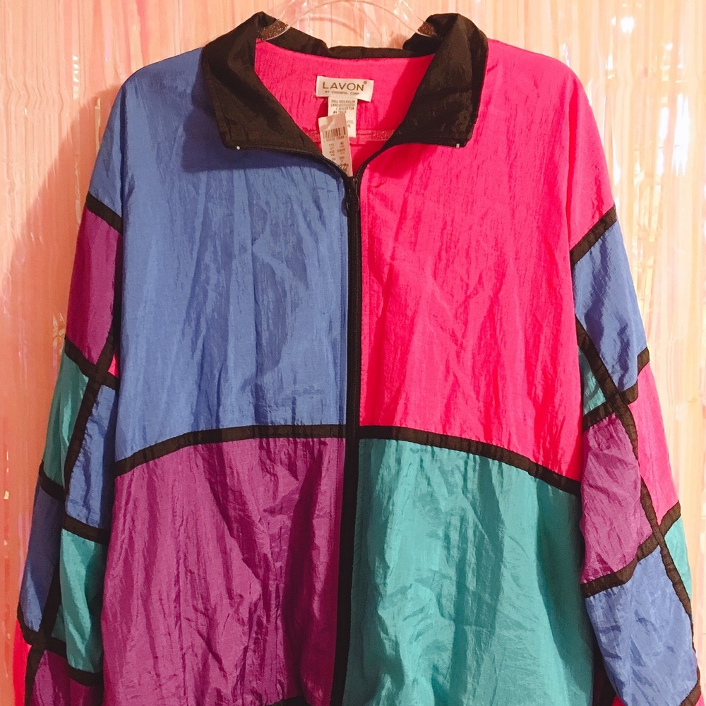 Vintage 1992 Lavon Sportswear 90s Windbreaker